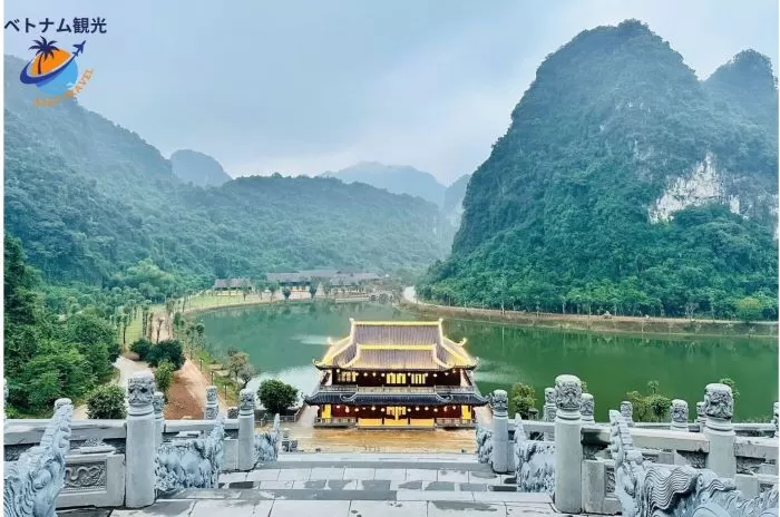 ベトナムの静かな場所・トゥンウイ渓谷・ニンビン 日帰りツアー・ハノイ市内観光・チャンアン景勝地・日本語ガイド付き・格安ツアー